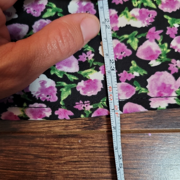 Zara NEW Purple Floral Pattern Sleeveless Causal Thick Straps Lightweight Top - Picture 14 of 16